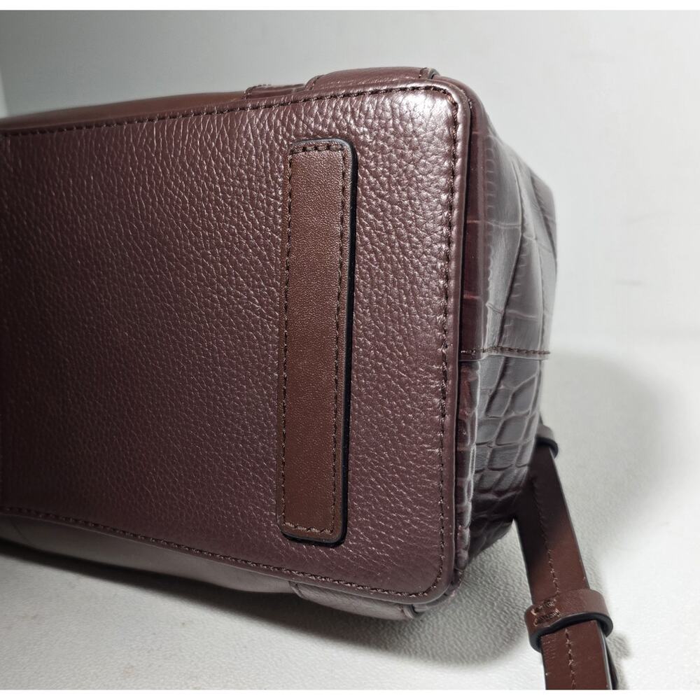 Radley London Baylis Road Medium Multiway Grab Bag Brown Leather/ Embossed Croc - Picture 6 of 11